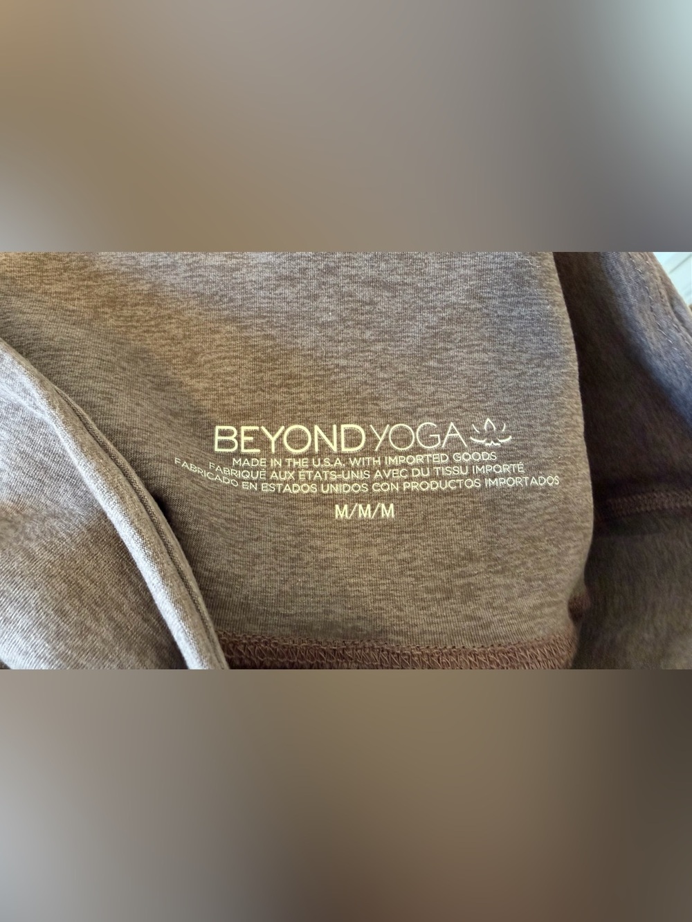 Beyond Yoga Spacedye Caught In The Midi High Waisted Legging in Brown, Size M - Picture 7 of 7